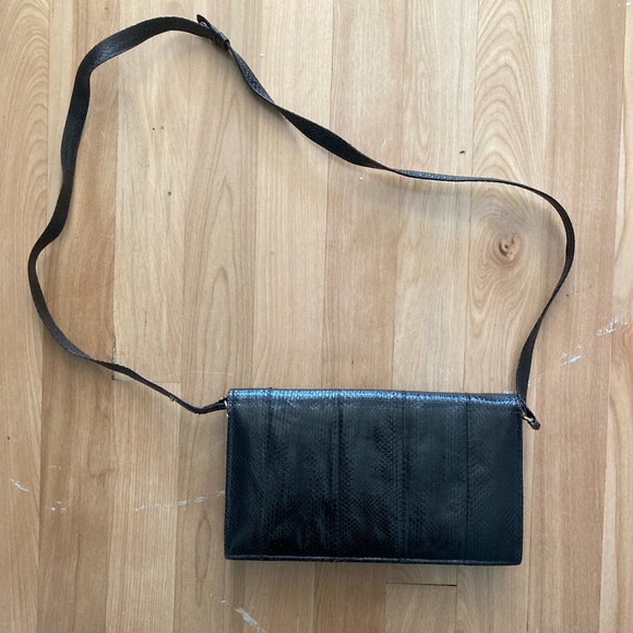 Vintage Baguette Snakeskin Envelope Bag - Picture 1 of 2